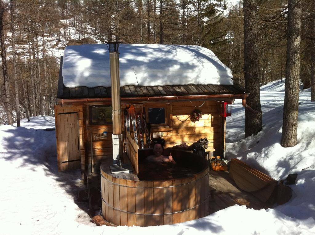 Chalet Lavis Trafford Bed and Breakfast Bramans Exterior foto
